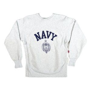 Vintage 90s US Naval Academy MV Sport Crew Neck Made in USA